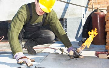 Wilde Street flat roof construction